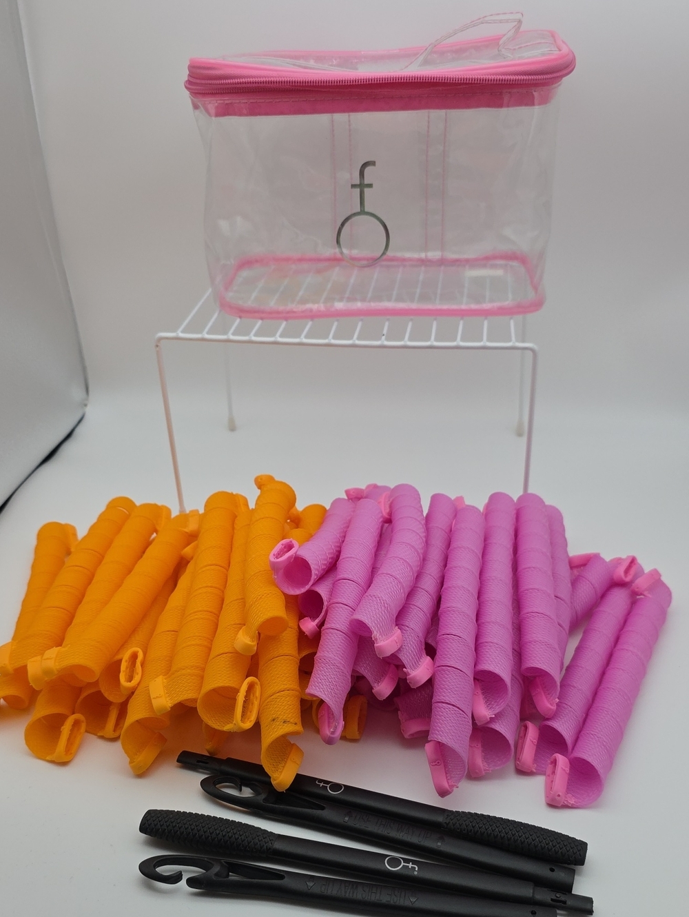 Curlformers by Hairflair for Extra Long Hair Up to 22" 40 Curlformers & 2 Hooks